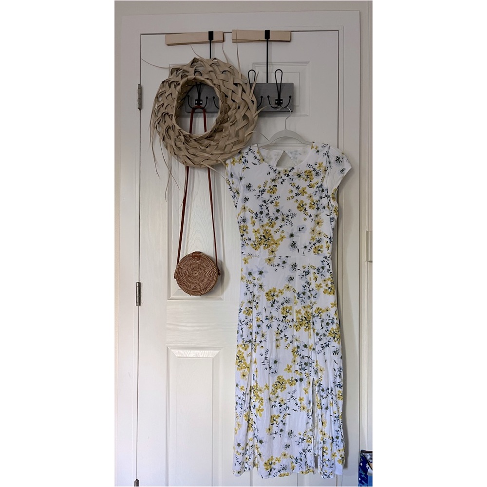Banana Republic Cap Sleeve Floral Dress